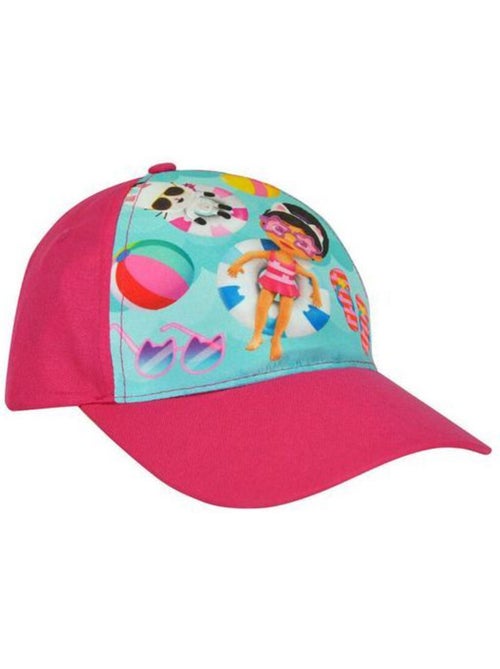 Casquette baseball - disney - gabby's dollhouse - rose - taille 51 cm réglable - 100% polyester - Kiabi