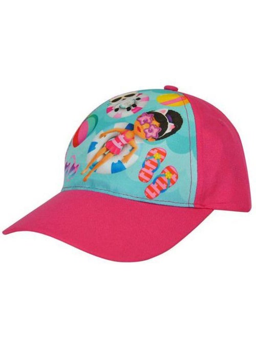 Casquette baseball - disney - gabby's dollhouse - rose - taille 51 cm réglable - 100% polyester - Kiabi