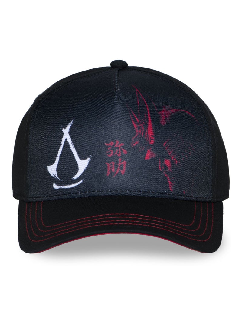 Casquette  Baseball adulte Assassin's Creed Samuraï Freegun Noir Rouge - Kiabi