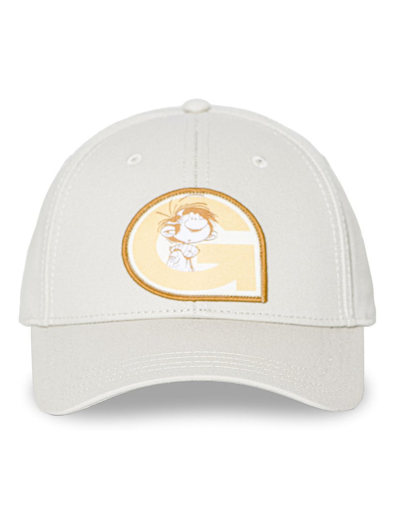 Casquette baseball adulte Gaston Lagaffe Gaston 1 Freegun Gris Orange clair - Kiabi