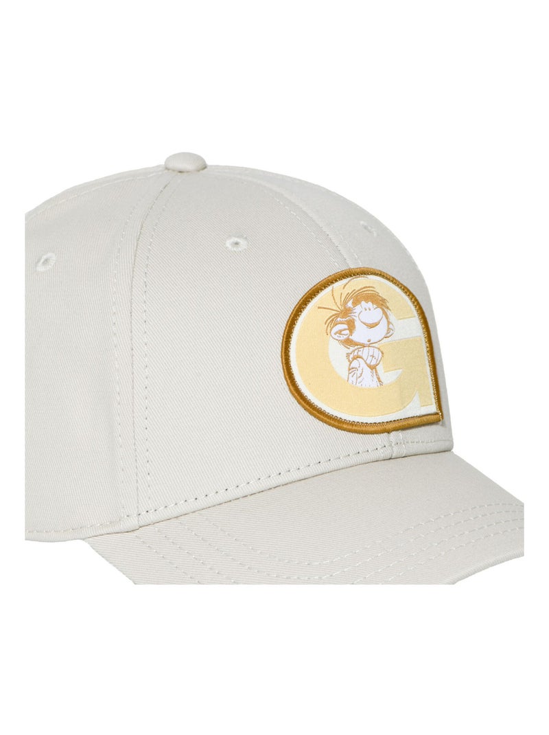 Casquette baseball adulte Gaston Lagaffe Gaston 1 Freegun Gris Orange clair - Kiabi