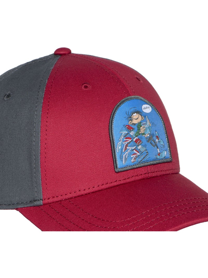 Casquette baseball adulte Gaston Lagaffe Gaston 2 Freegun Rouge - Kiabi