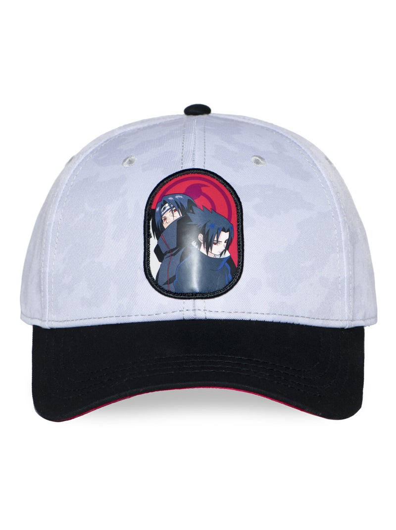Casquette  Baseball adulte Naruto Brothers Freegun Noir Blanc - Kiabi