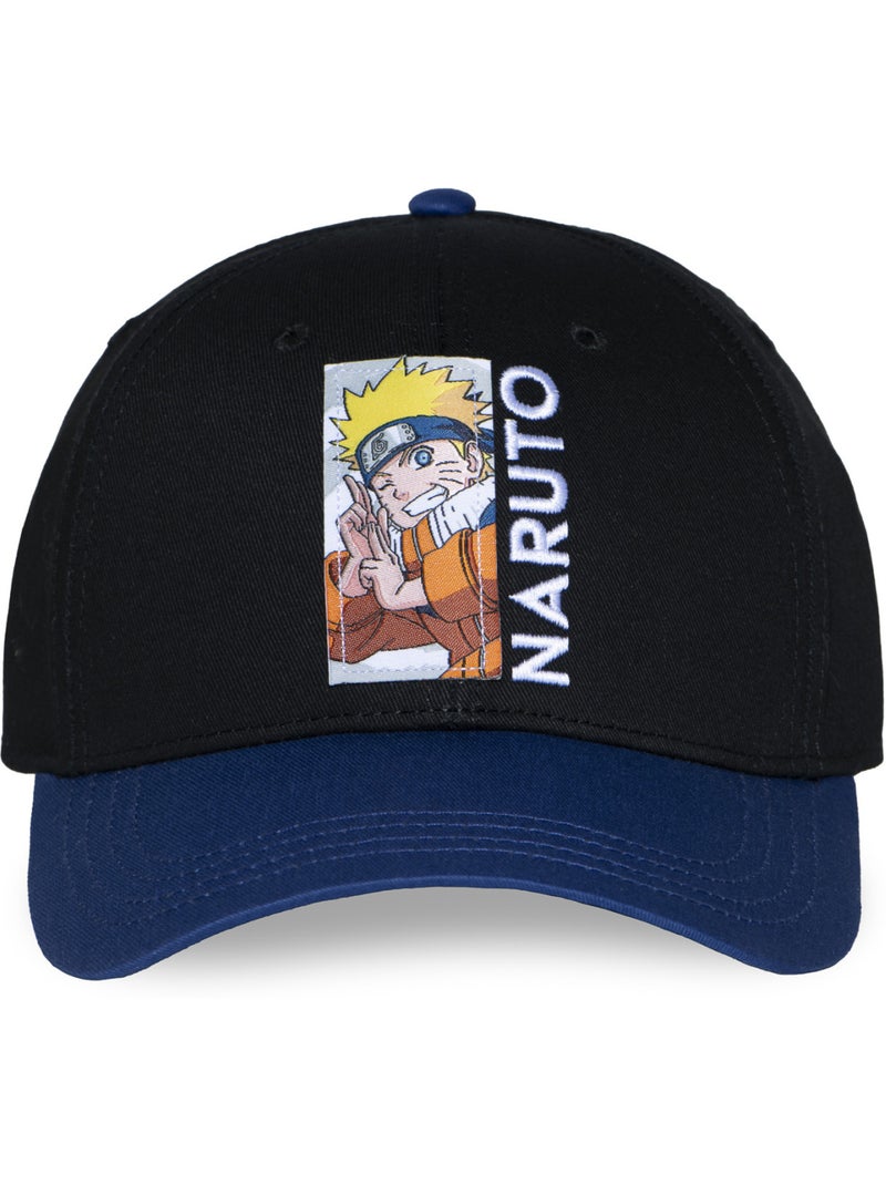 Casquette  Baseball adulte Naruto Freegun Noir - Kiabi