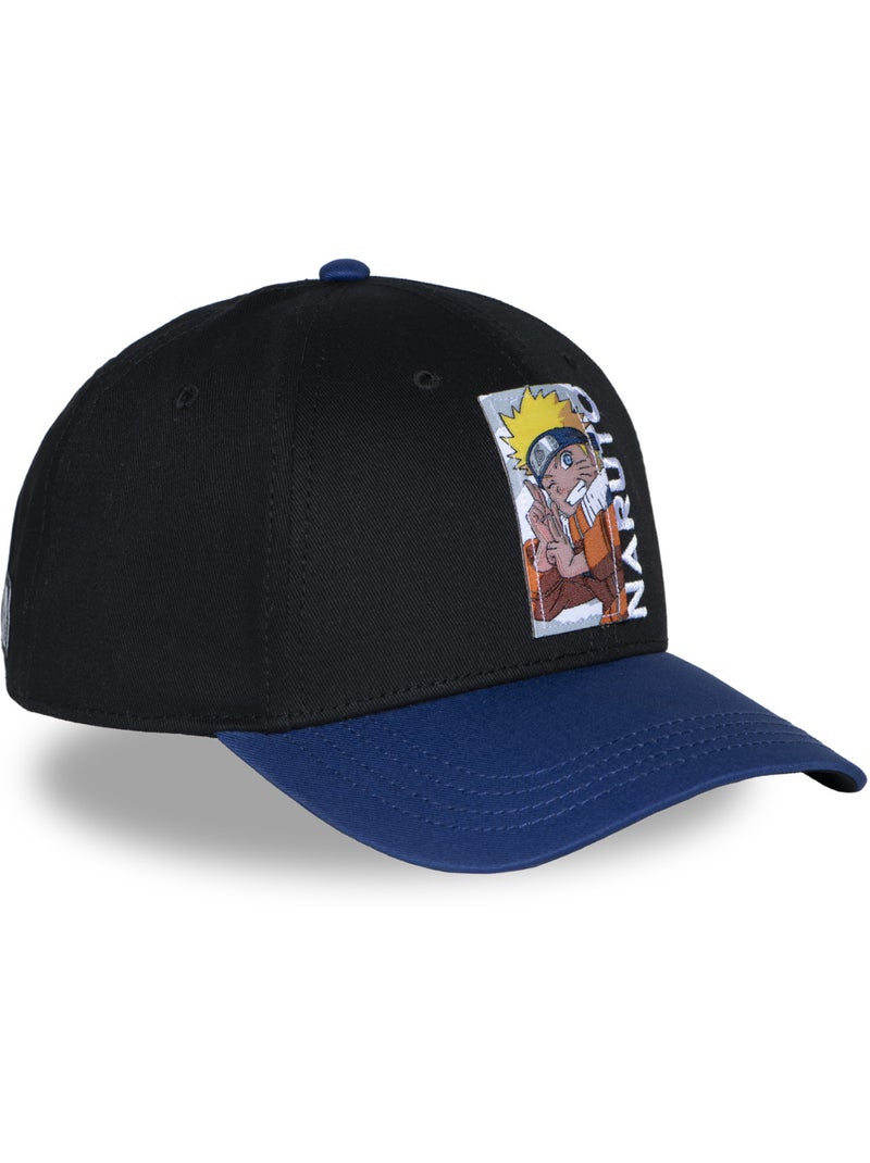 Casquette  Baseball adulte Naruto Freegun Noir - Kiabi