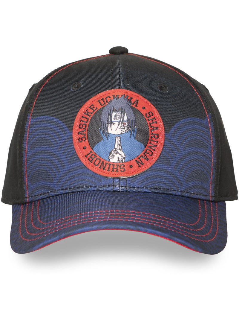 Casquette  Baseball adulte Naruto Sasuke Freegun Noir - Kiabi