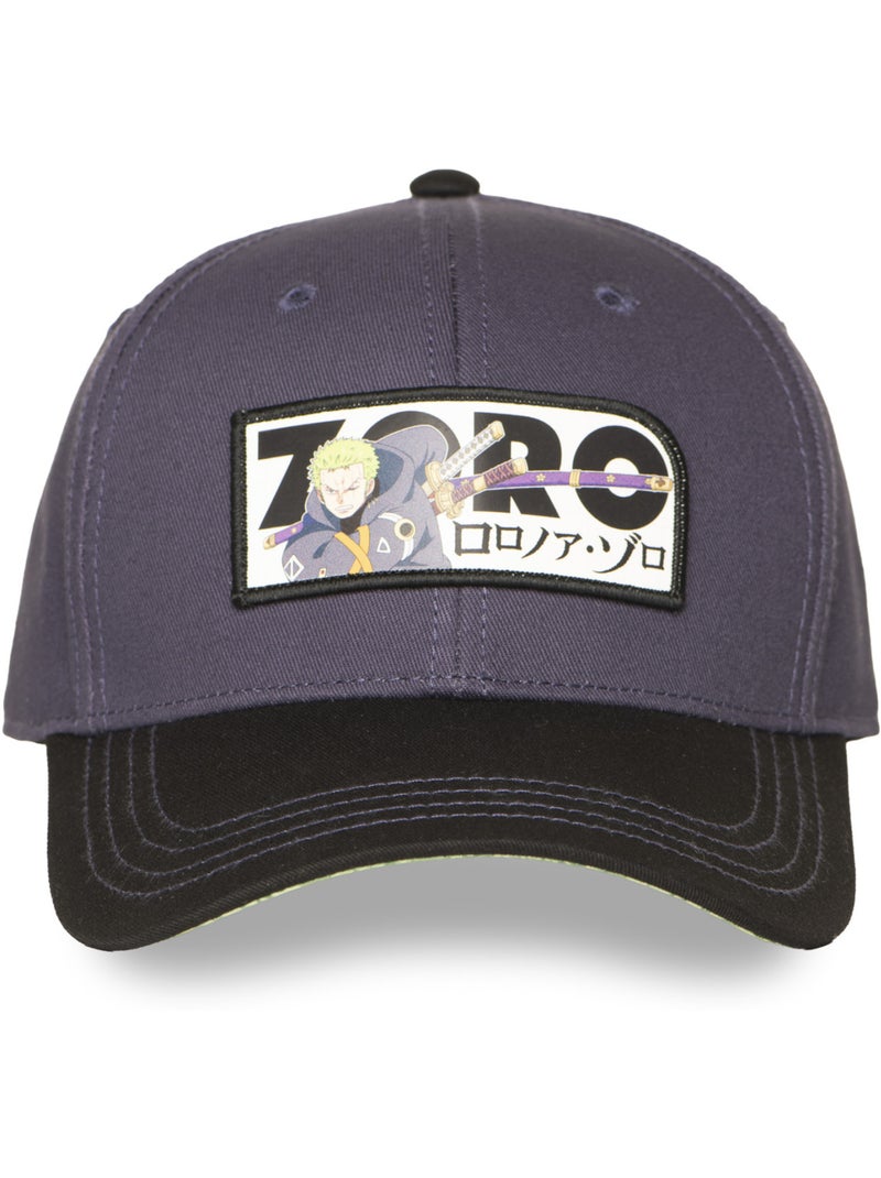 Casquette  Baseball adulte One Piece Zoro Freegun Gris - Kiabi