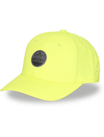 Casquette baseball avec écusson rond pu et réglage par cordon frgn freegun