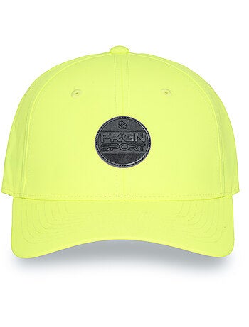 Casquette baseball avec écusson rond pu et réglage par cordon frgn freegun