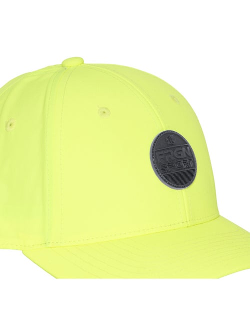 Casquette baseball avec écusson rond PU et réglage par cordon FRGN Freegun - Kiabi