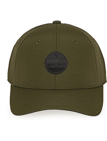 Casquette baseball avec écusson rond pu et réglage par cordon frgn freegun