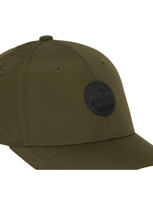 Casquette baseball avec écusson rond PU et réglage par cordon FRGN Freegun - Kiabi