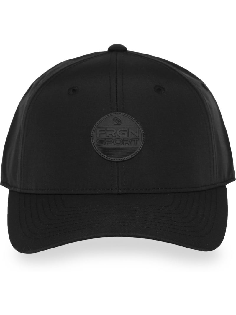 Casquette baseball avec écusson rond PU FRGN Freegun Noir - Kiabi