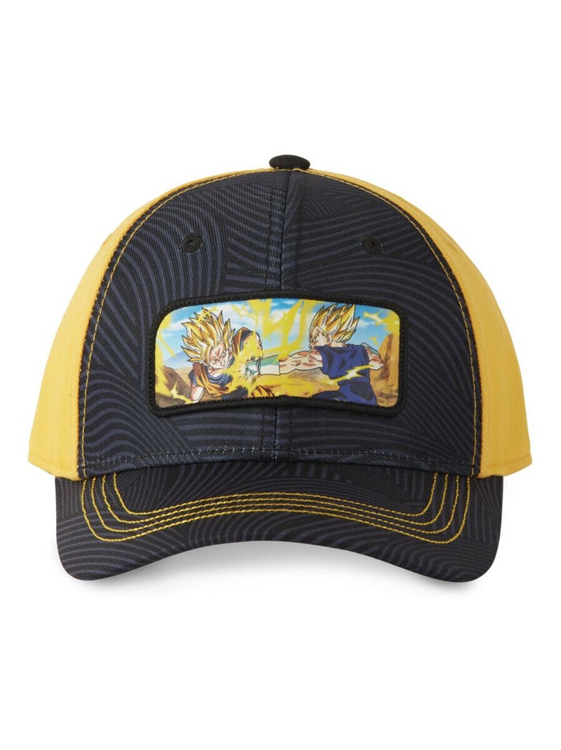 Casquette baseball Dragon Ball Z Vegeto Freegun Noir Jaune - Kiabi