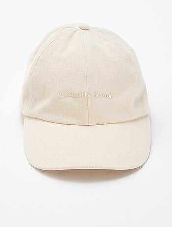 Casquette baseball en coton