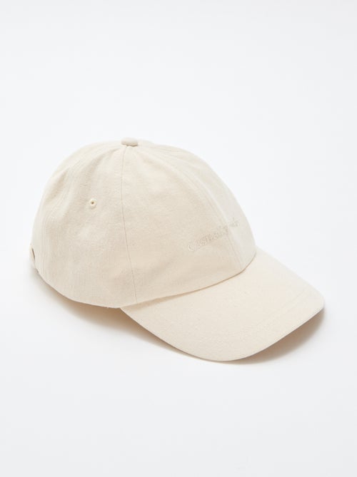 Casquette baseball en coton - Kiabi
