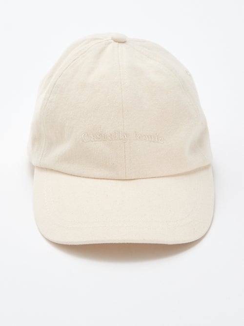 Casquette baseball en coton - Kiabi