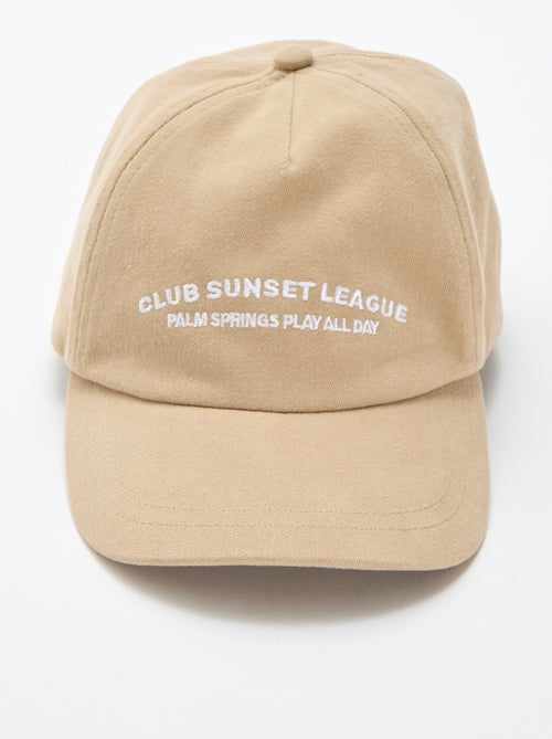 Casquette baseball en coton - Kiabi