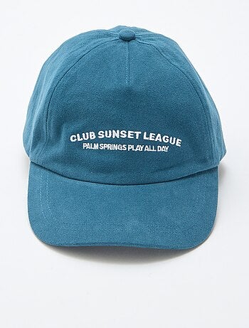 Casquette baseball en coton