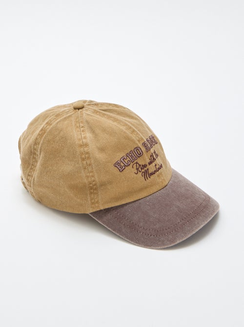 Casquette baseball en coton - Kiabi