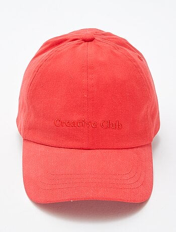 Casquette baseball en coton