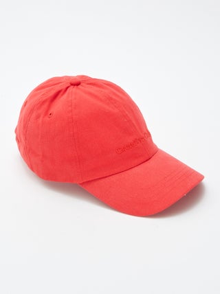 Casquette baseball en coton