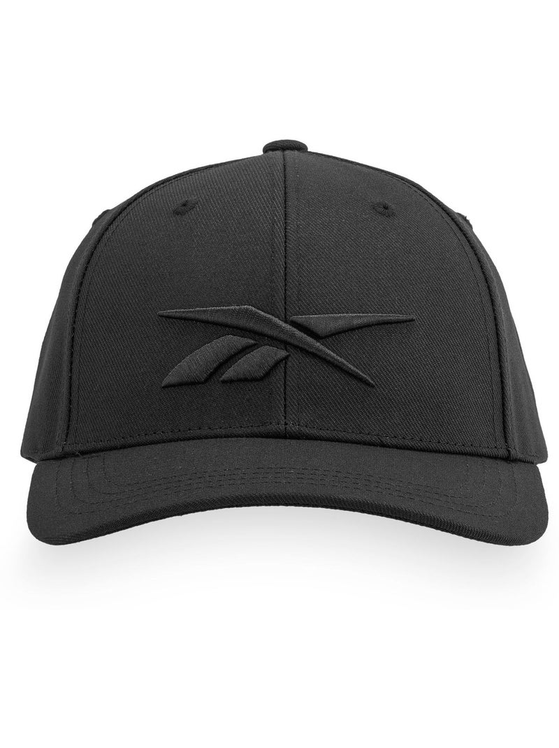 Casquette baseball en polyester avec broderie Vector Cap Reebok Noir - Kiabi