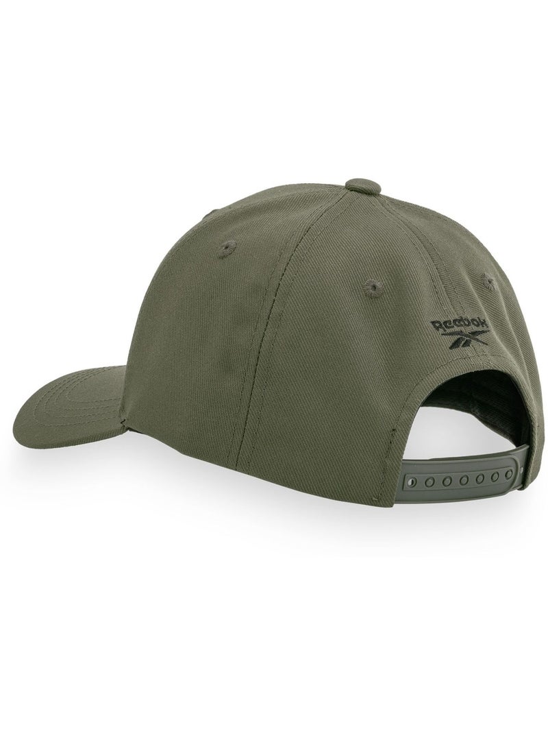 Casquette baseball en polyester avec broderie Vector Cap Reebok Vert kaki - Kiabi