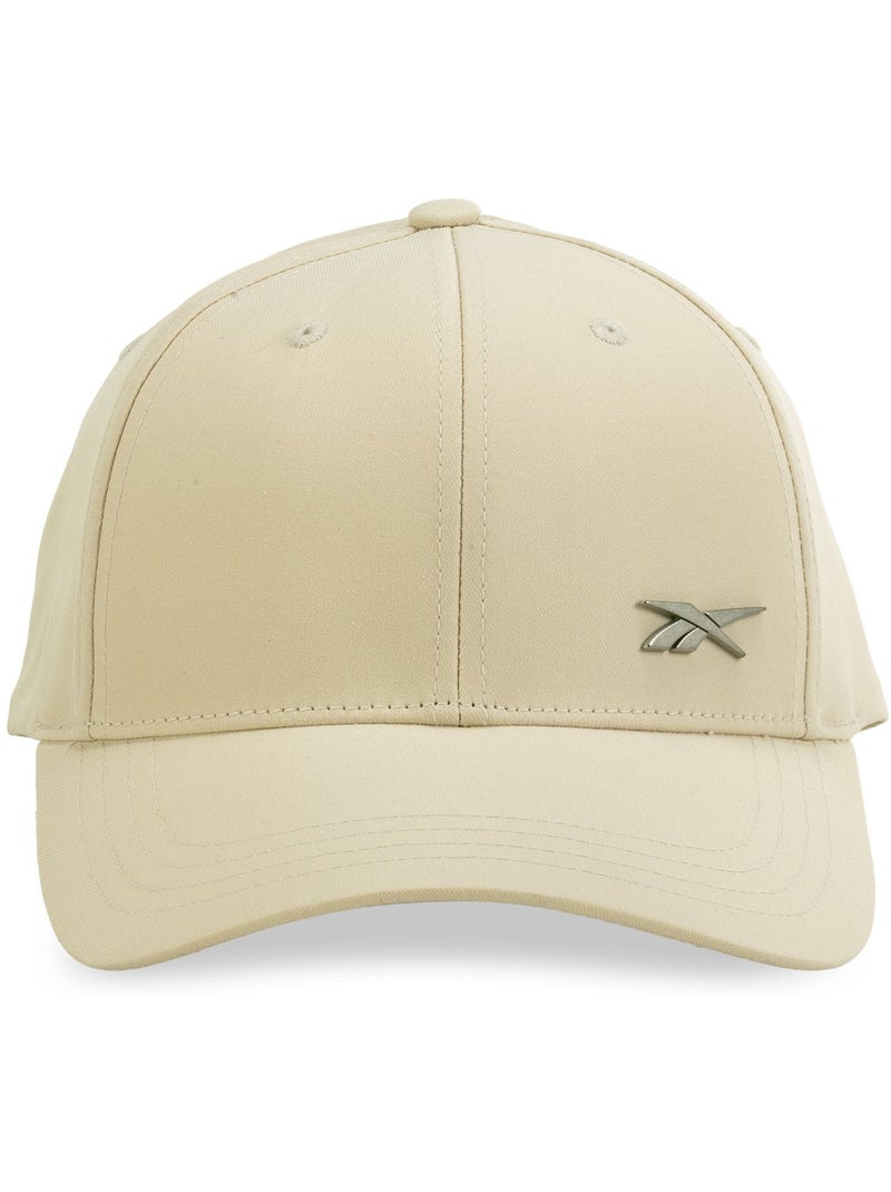 Casquette baseball en polyester avec écusson argenté Badge Cap Reebok Beige - Kiabi