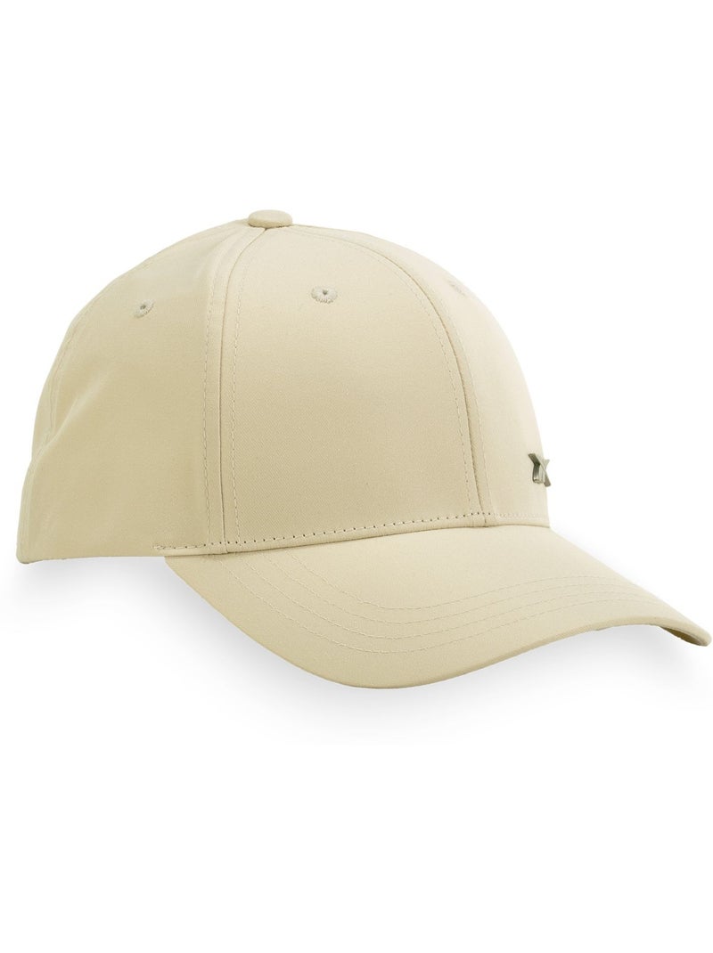 Casquette baseball en polyester avec écusson argenté Badge Cap Reebok Beige - Kiabi
