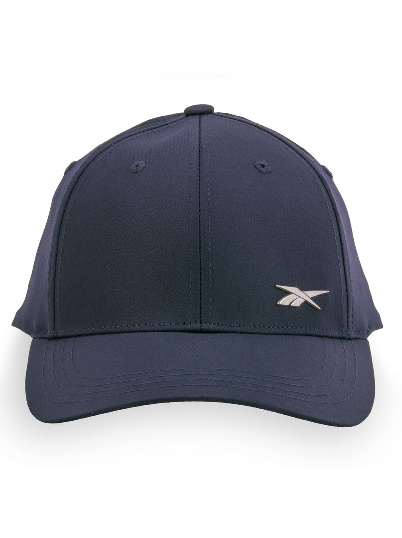 Casquette baseball en polyester avec écusson argenté Badge Cap Reebok Bleu - Kiabi