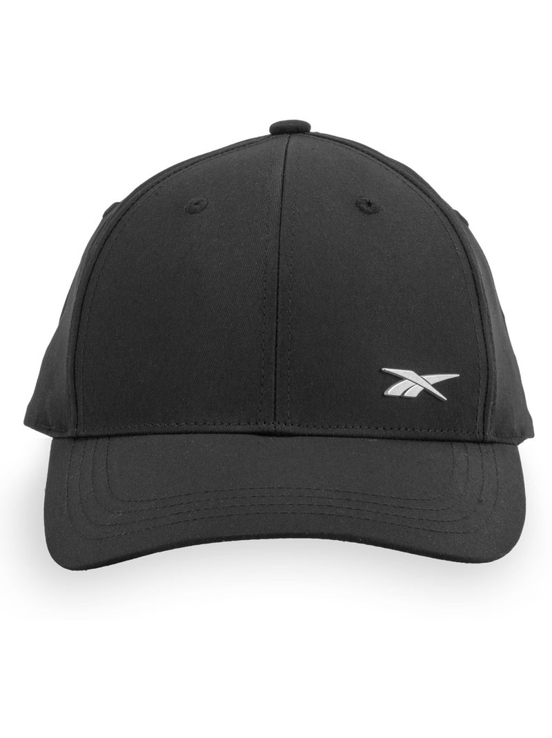 Casquette Baseball en polyester avec écusson argenté Badge Cap Reebok Noir - Kiabi