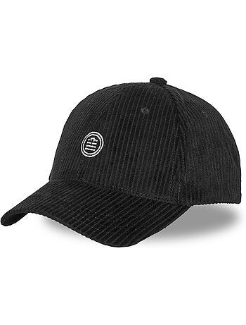 Casquette baseball en velours côtelé velvet serge blanco