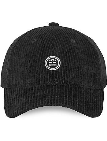 Casquette baseball en velours côtelé velvet serge blanco