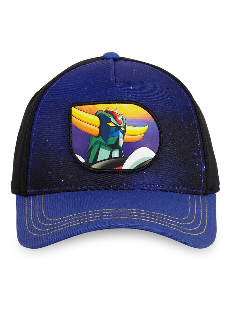Casquette Baseball Goldorak Robot Freegun Bleu Noir - Kiabi