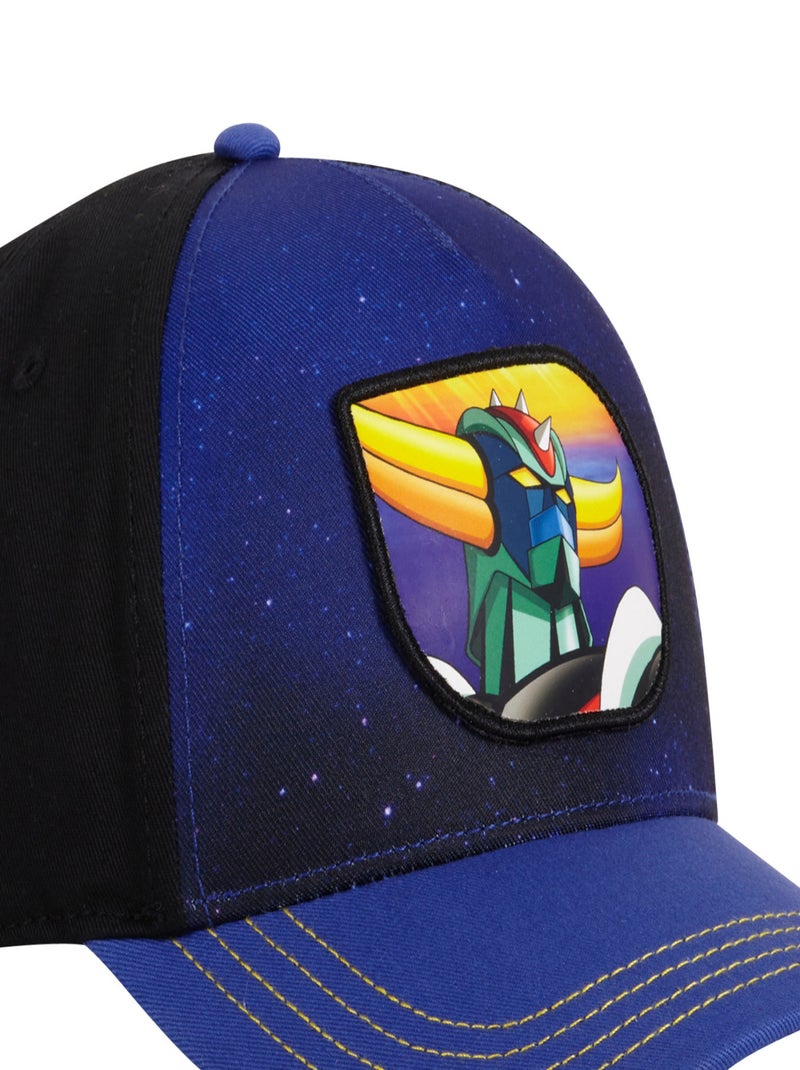 Casquette Baseball Goldorak Robot Freegun Bleu Noir - Kiabi