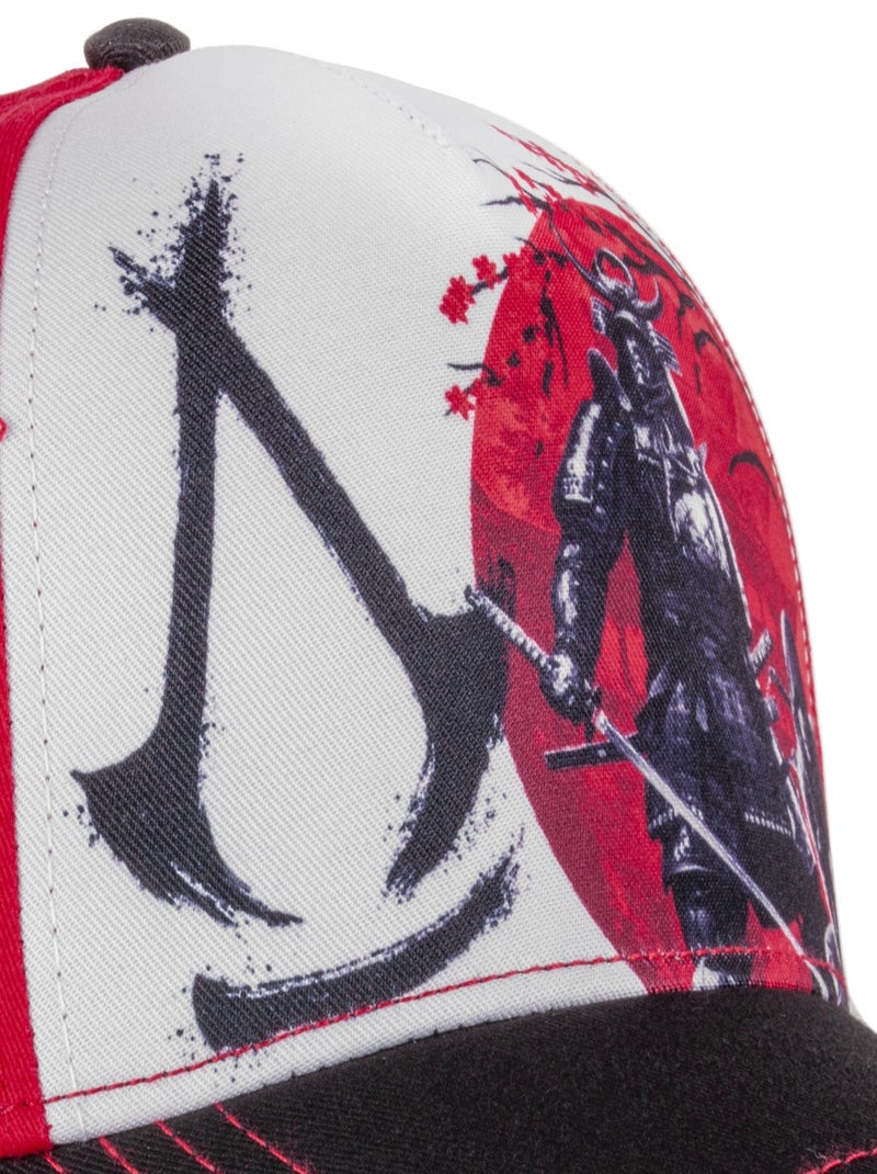 Casquette Baseball homme Assassin's Creed Circle Freegun Blanc Noir - Kiabi