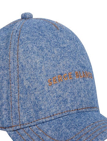 Casquette Baseball homme chambray effet denim Jean Serge Blanco
