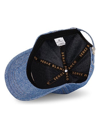 Casquette Baseball homme chambray effet denim Jean Serge Blanco