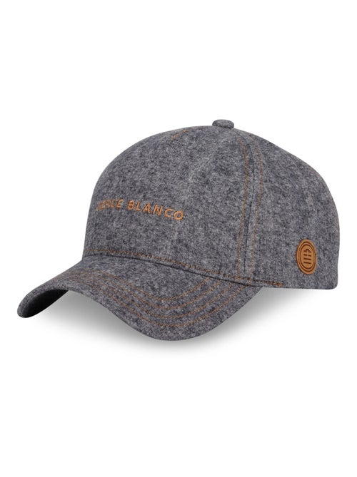 Casquette Baseball homme chambray effet denim Jean Serge Blanco - Kiabi