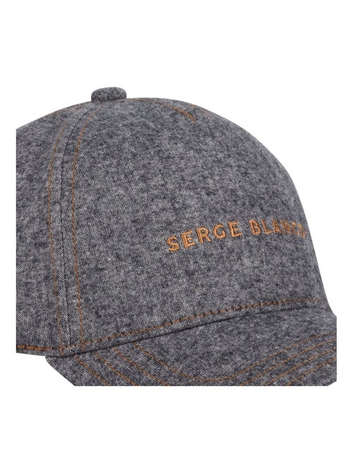 Casquette Baseball homme chambray effet denim Jean Serge Blanco - Kiabi