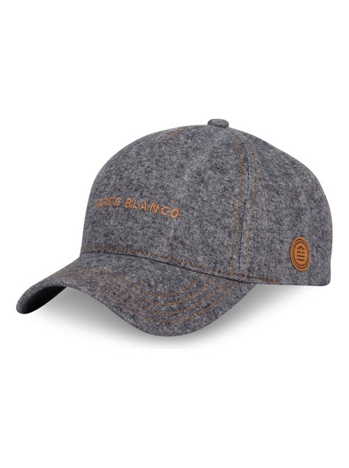 Casquette Baseball homme chambray effet denim Jean Serge Blanco - Kiabi