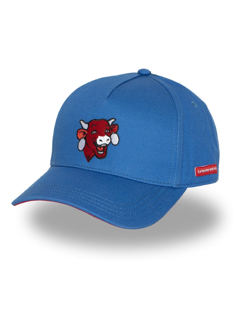 Casquette baseball homme en coton La Vache Qui Rit Cow Freegun Bleu - Kiabi