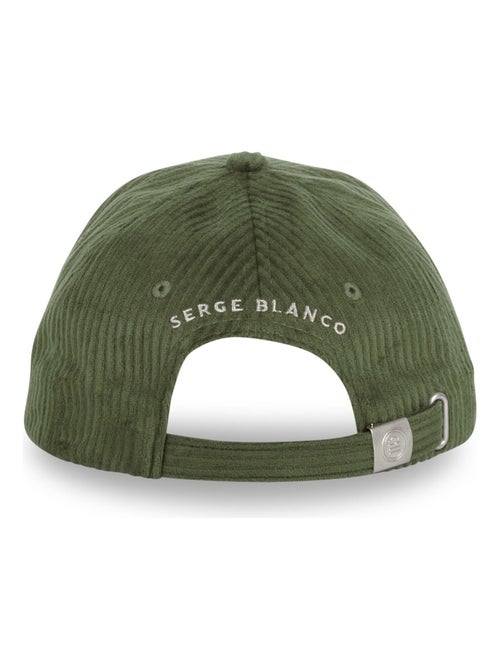 Casquette Baseball homme en velours c?tel? Velvet Serge Blanco - Kiabi