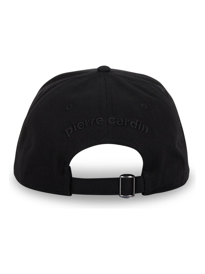 Casquette Baseball Logo Pierre Cardin Noir - Kiabi