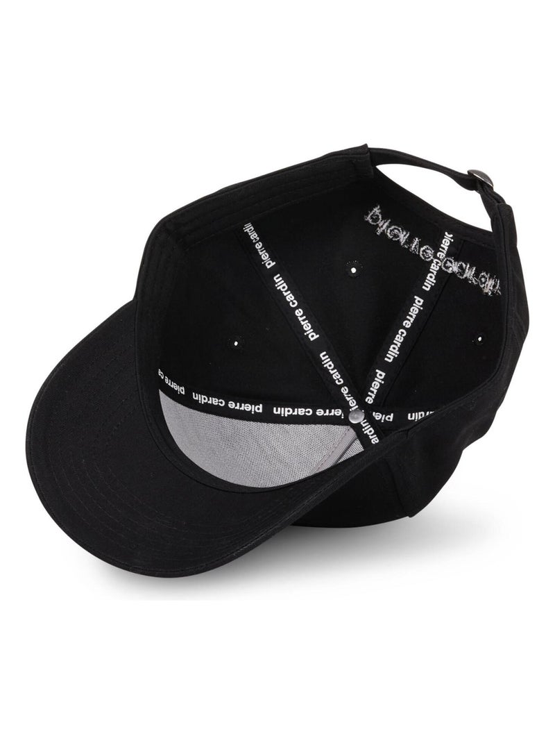 Casquette Baseball Logo Pierre Cardin Noir - Kiabi