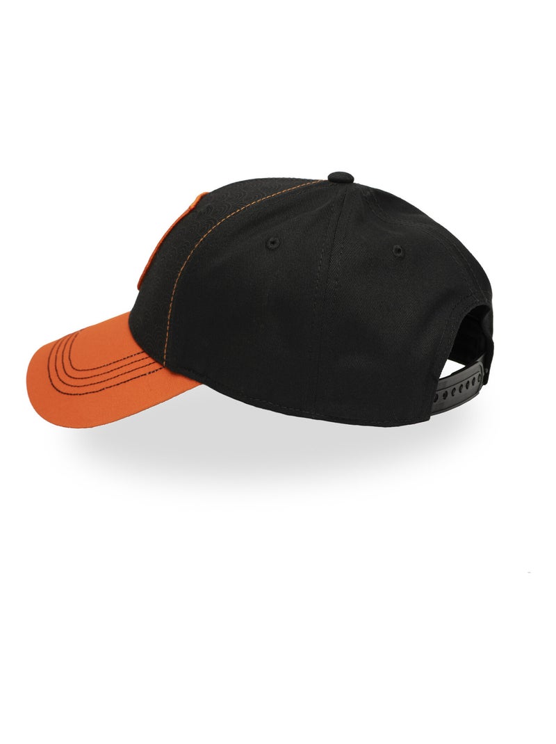 Casquette baseball Naruto Shippuden Naruto Freegun Noir Orange clair - Kiabi