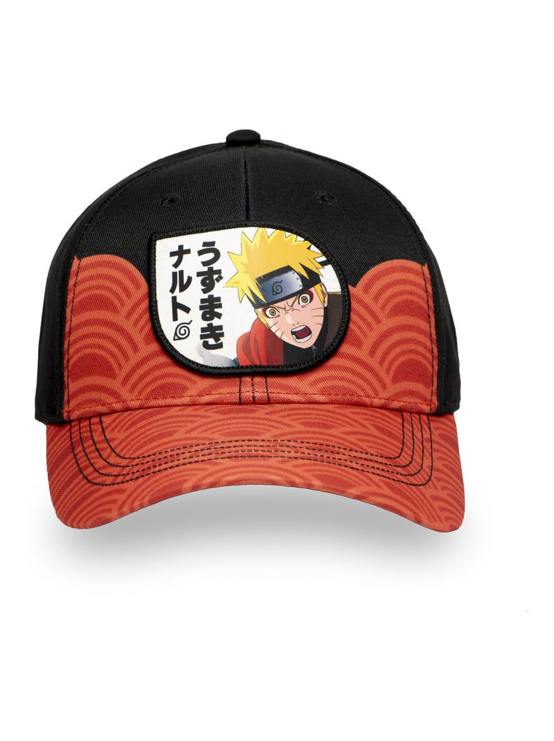 Casquette baseball Naruto Shippuden Naruto Freegun Noir Rouge - Kiabi