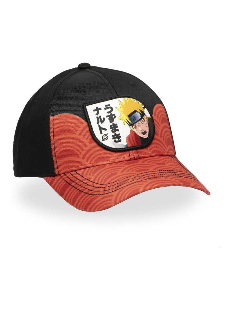 Casquette baseball Naruto Shippuden Naruto Freegun Noir Rouge - Kiabi