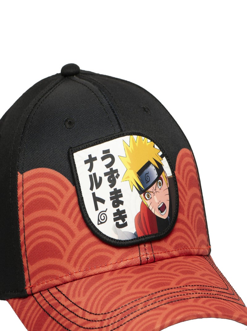 Casquette baseball Naruto Shippuden Naruto Freegun Noir Rouge - Kiabi